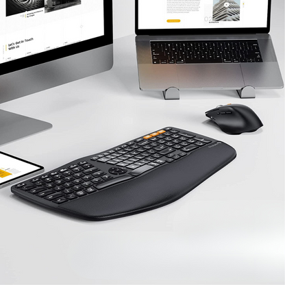 Smart Wireless Ergonomic Keyboard and Mouse COMBO