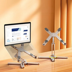 Smart Align: Foldable & Rotating Laptop Stand