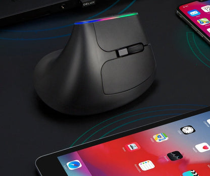 Smart Wireless Silent Ergonomic Vertical Mouse