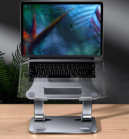 Smart Laptop Stand: Adjustable, Aluminum, Stylish and Ergonomic