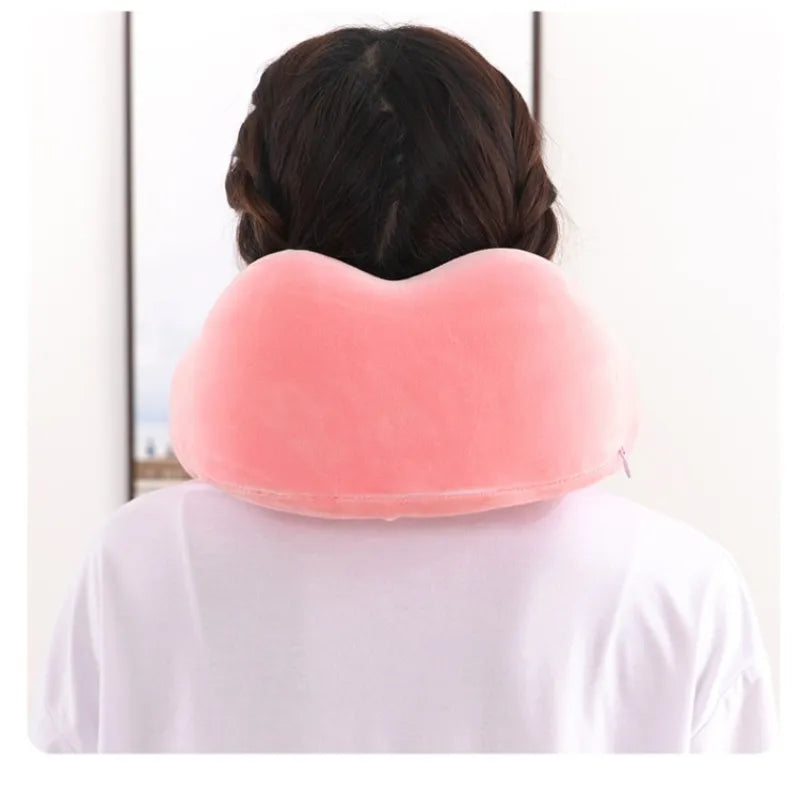 Smart Ergonomic Work and Travel Neck Support Bliss Pillow