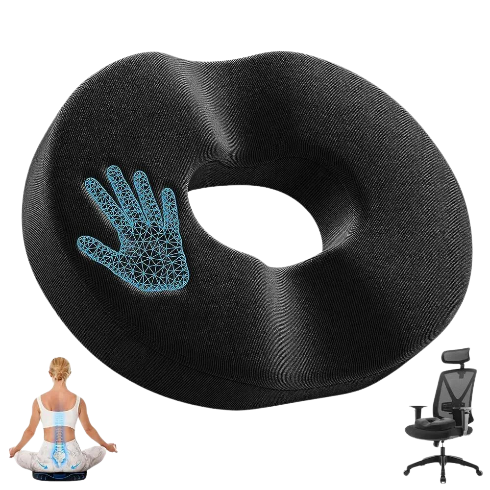 Smart Premium Donut Pillow: Seat Cushion for Pain Relief