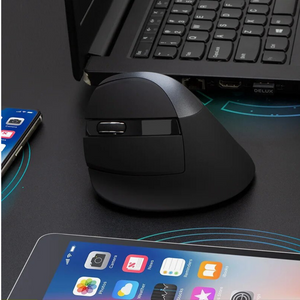 Smart Left Hand Wireless Silent Ergonomic Vertical Mouse