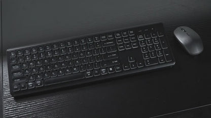 Smart RGB Ergonomic Keyboard and Mouse Combo