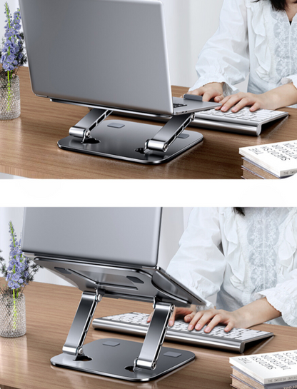 Smart Laptop Stand: Adjustable, Aluminum, Stylish and Ergonomic